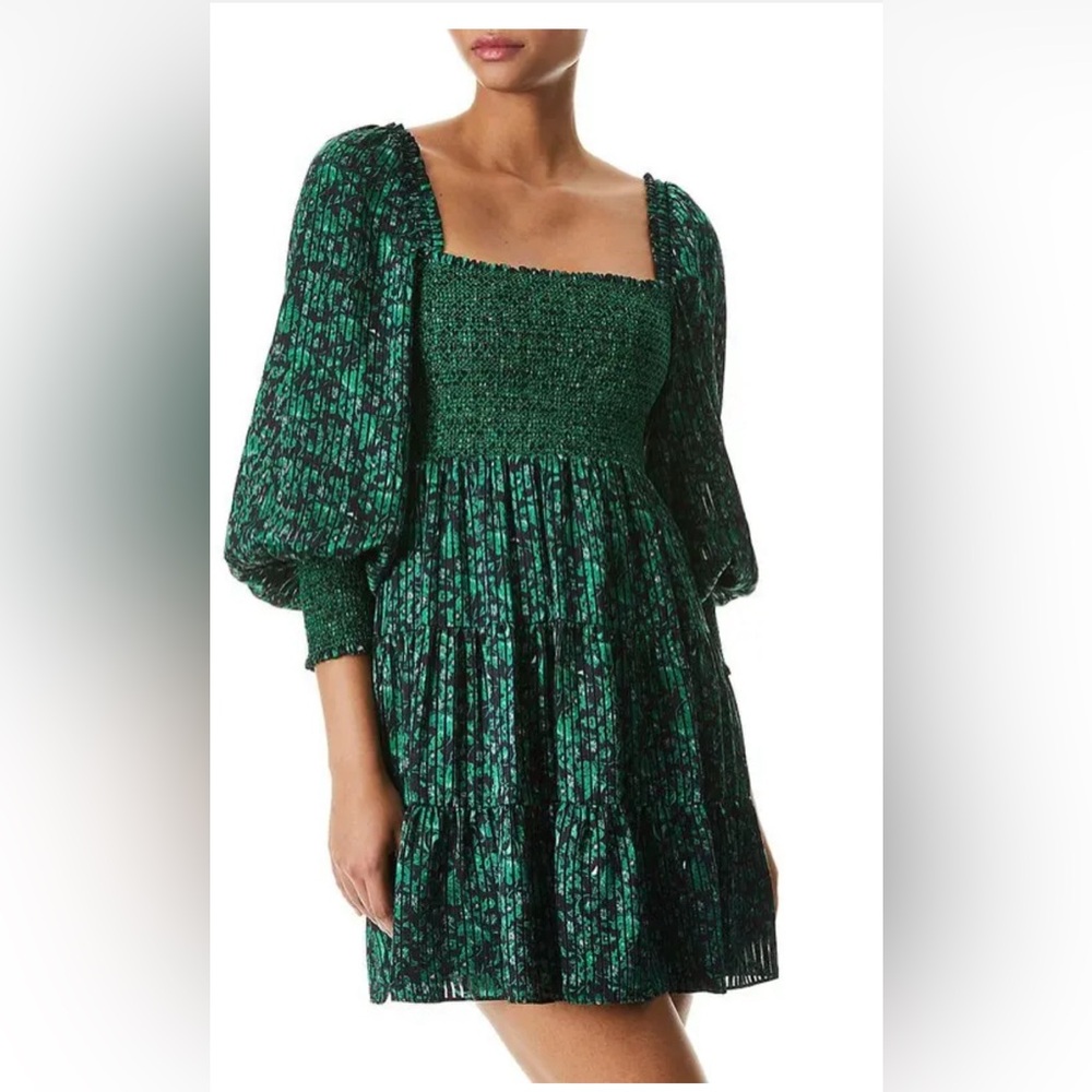 alice + olivia Rowen‎ floral-print mini dress size S NWT - Picture 4 of 15